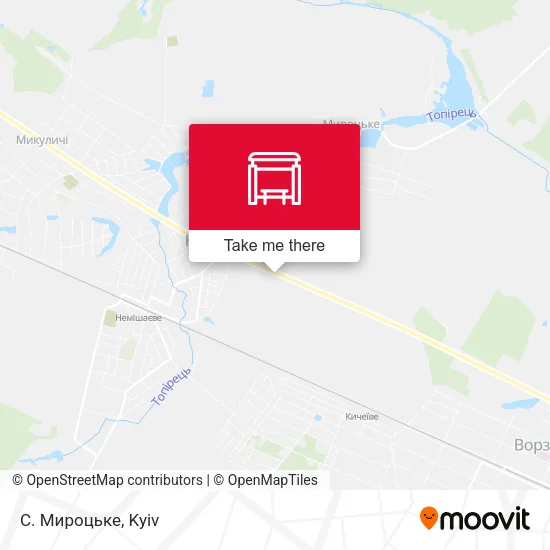 Карта С. Мироцьке