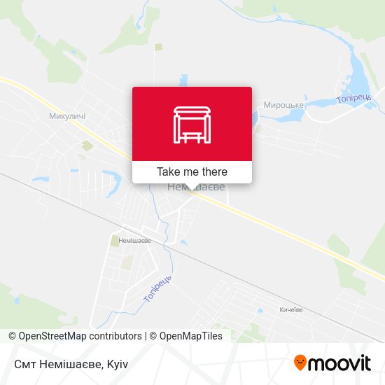 Смт Немішаєве map