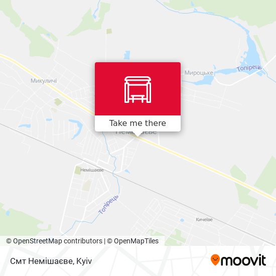 Смт Немішаєве map