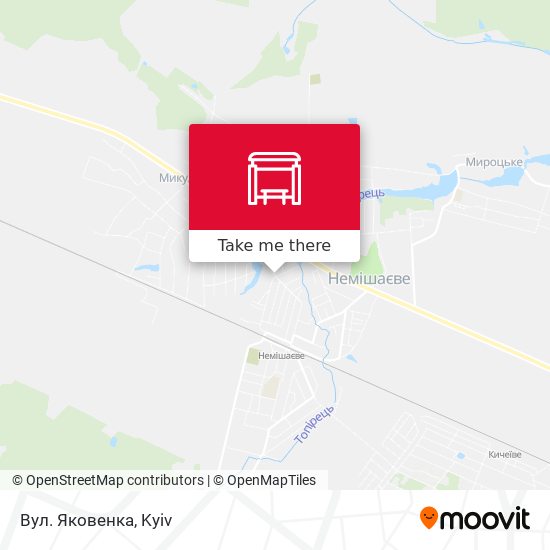 Вул. Яковенка map