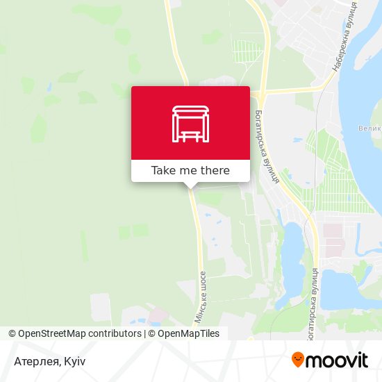 Атерлея map