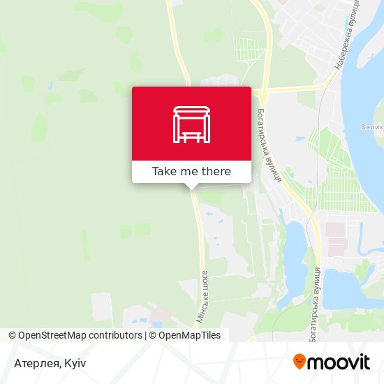 Атерлея map