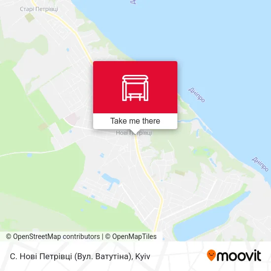 Карта С. Нові Петрівці (Вул. Ватутіна)