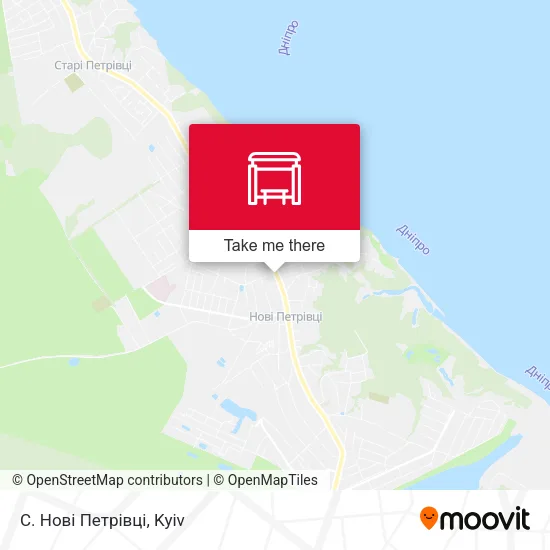 Карта С. Нові Петрівці