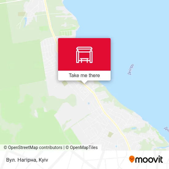 Вул. Нагірна map