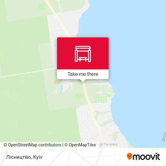 Карта Лісництво