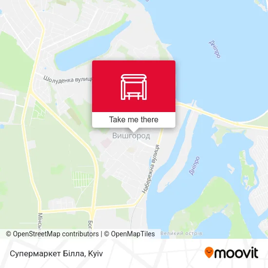 Карта Супермаркет Білла