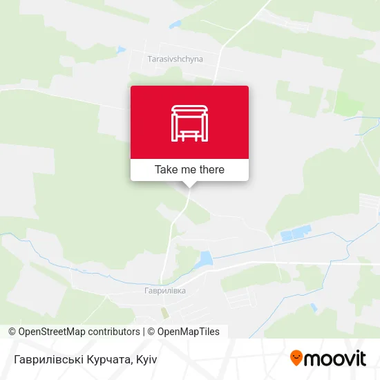 Карта Гаврилівські Курчата