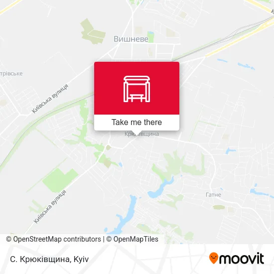 Карта С. Крюківщина