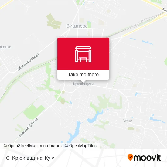 Карта С. Крюківщина
