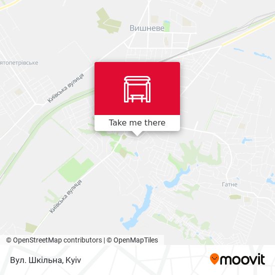 Вул. Шкільна map