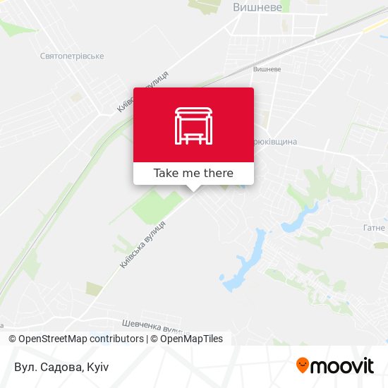 Вул. Садова map