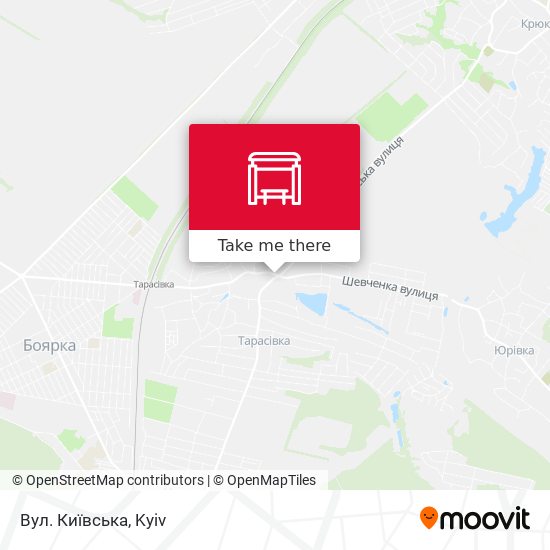 Вул. Київська map