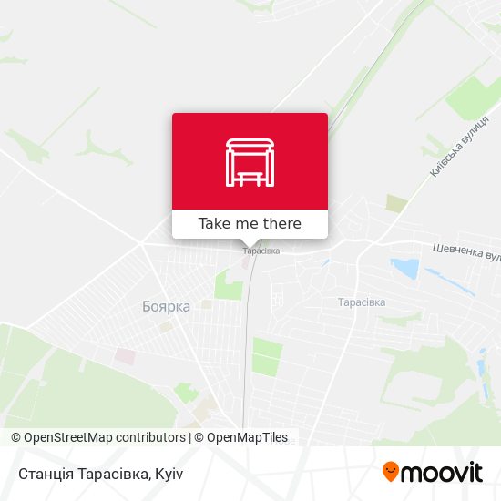 Станція Тарасівка map