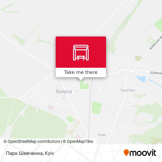 Парк Шевченка map