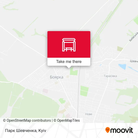 Карта Парк Шевченка