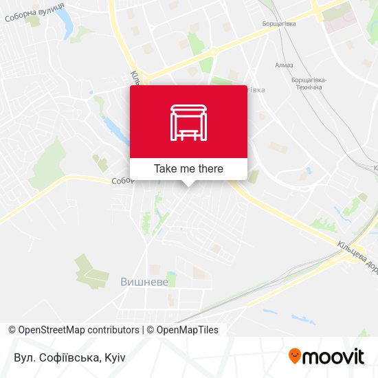 Вул. Софіївська map