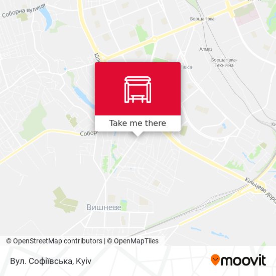 Вул. Софіївська map