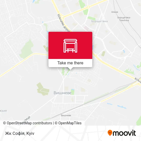 Карта Жк Софія