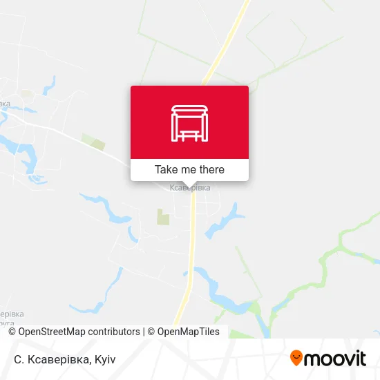 Карта С. Ксаверівка