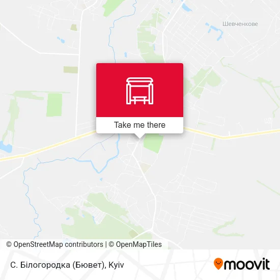 Карта С. Білогородка (Бювет)