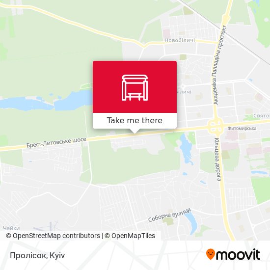Пролісок map