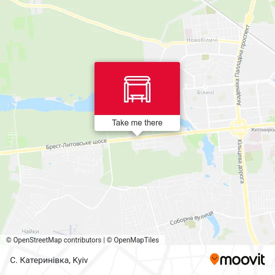 Карта С. Катеринівка