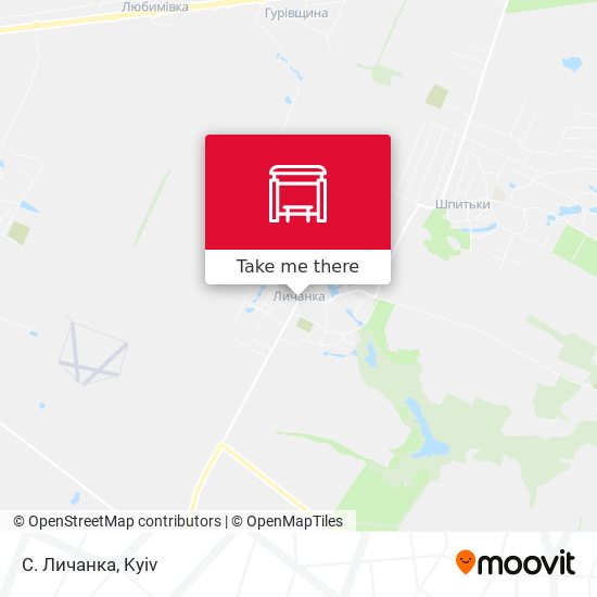 С. Личанка map