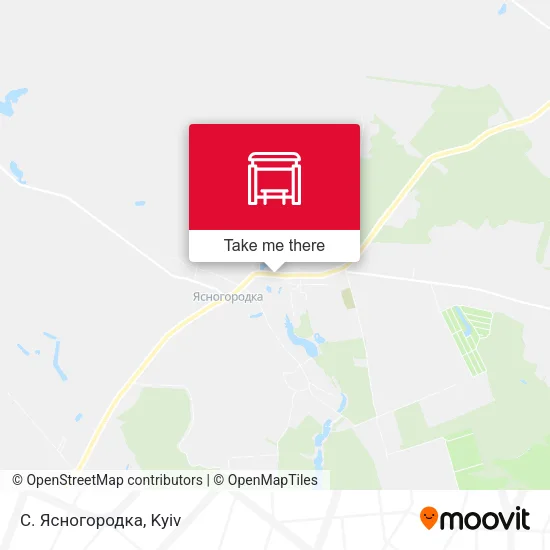 Карта С. Ясногородка