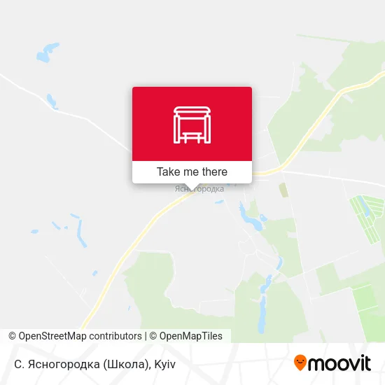 С. Ясногородка (Школа) map