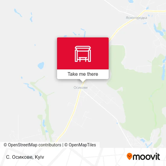 Карта С. Осикове