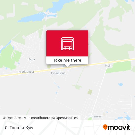 С. Тополя map