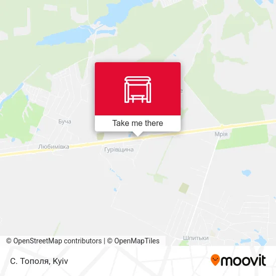Карта С. Тополя