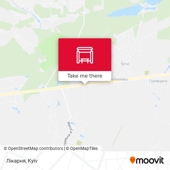 Лікарня map