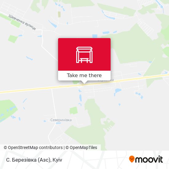 С. Березівка (Азс) map