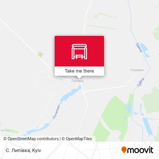 Карта С. Липівка