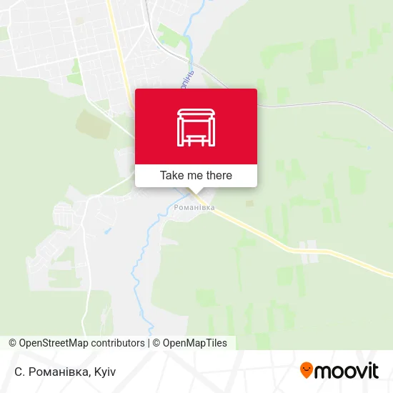 Карта С. Романівка
