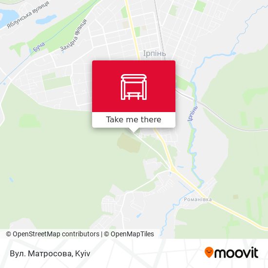 Вул. Матросова map