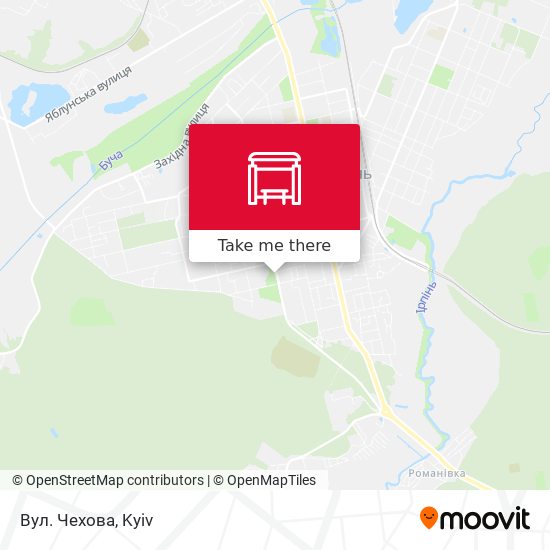 Вул. Чехова map