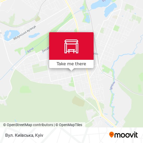 Вул. Київська map