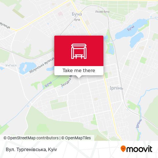 Вул. Тургенівська map