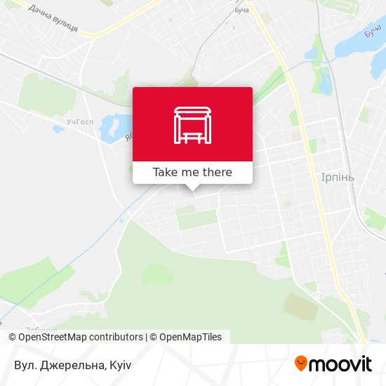 Вул. Джерельна map