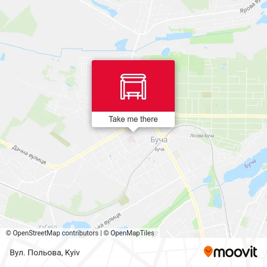 Вул. Польова map