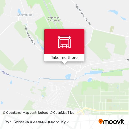 Вул. Богдана Хмельницького map