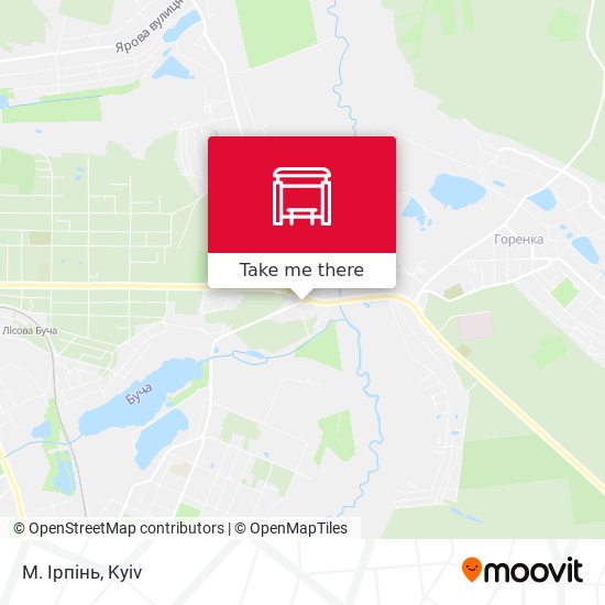 М. Ірпінь map