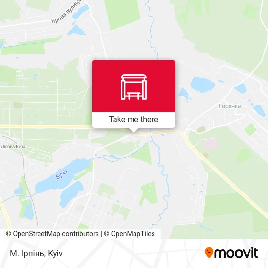 Карта М. Ірпінь
