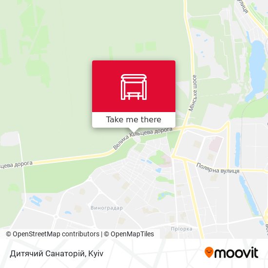 Дитячий Санаторій map