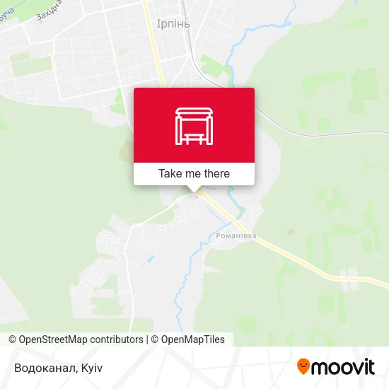 Карта Водоканал