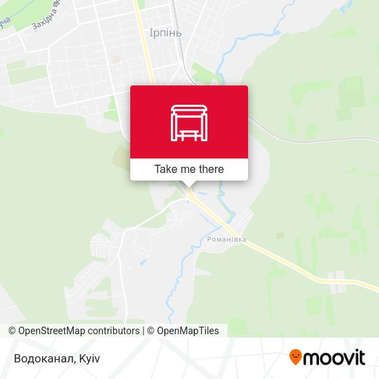 Карта Водоканал