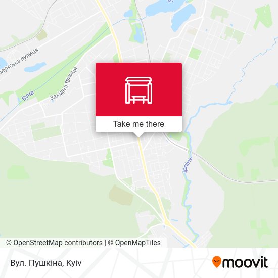 Карта Вул. Пушкіна